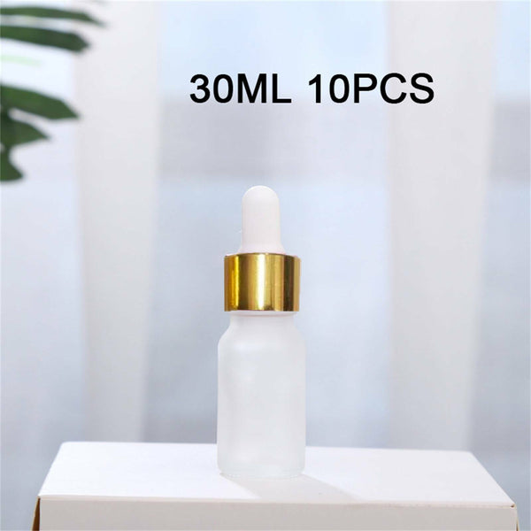 Glass Dropper Bottles - Amber Pipette Bottles for Essential Oils & Serums (15ml/30ml)