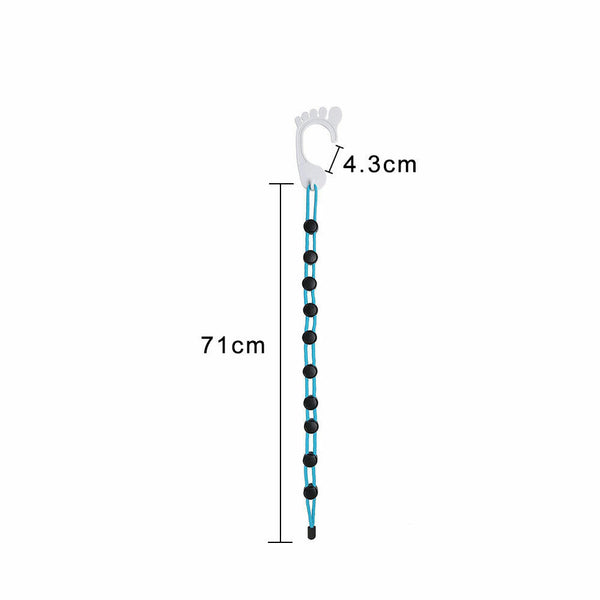 Rope Tidy Clothesline Locks Sock Closet Organizer Storage Hangers Laundry Helper