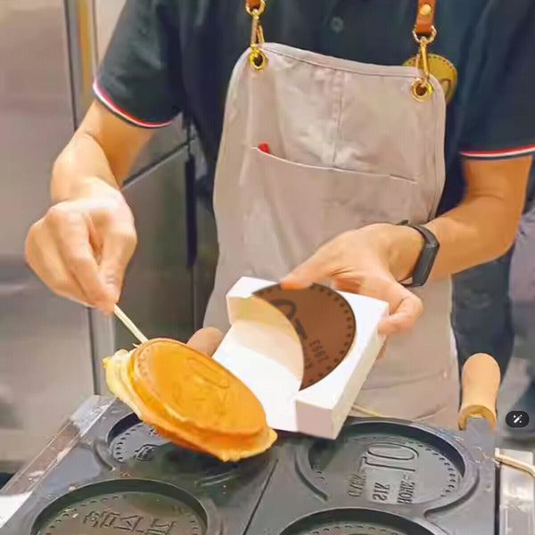 100PCS Food Packaging Gold Coin Box French Fries Bread Takeaway Packaging Boxes