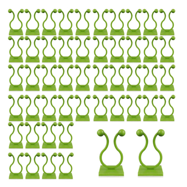 100Pcs Invisible Wall Rattan Clamp Clip Plant Climbing Wall Clip Wall Vines Fixt