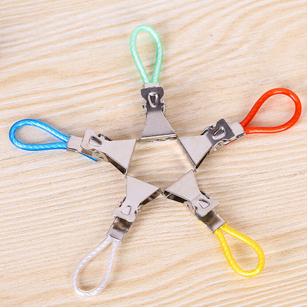 Hand Hanging Clip on Tea Towel Hooks Hangers Clips Loop Grip Rack Holder