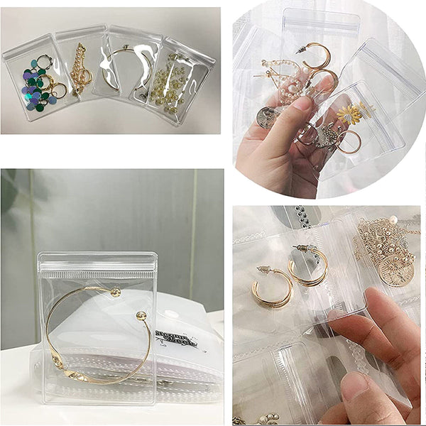 Transparent Jewelry Storage Small Plastic Gifts Reclosable Bags