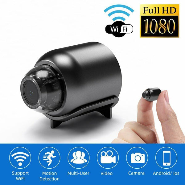 Mini WIFI Spy Camera Hidden 1080P HD Wireless Night Vision Motion Detection AU