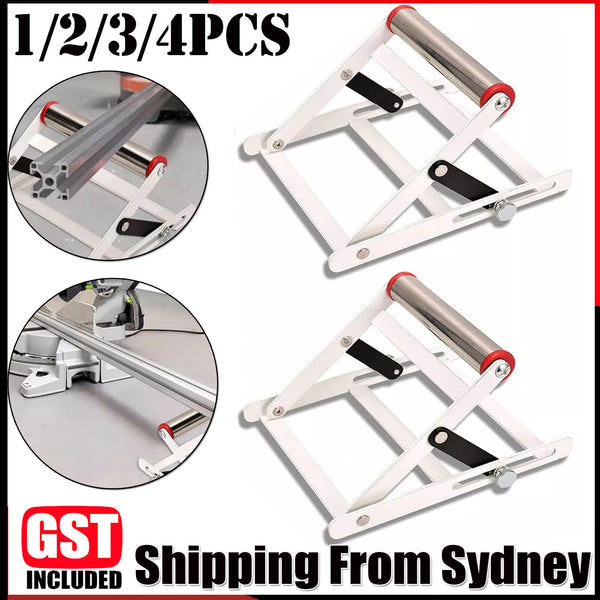 Adjustable Cutting Machine Support Frame Table Saw Stand Roller Support 1/2/3/4X