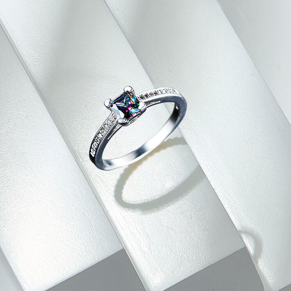 6Sizes Simple Ring for Women Men Adjustable Fashion Jewelry Minimalist Band Gift