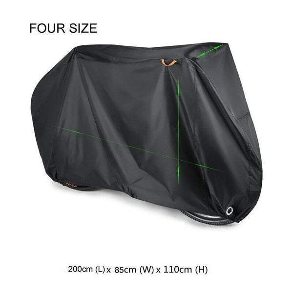 Bicycle Rain and Dust Cover Waterproof Outdoor Bike Protection for All Models