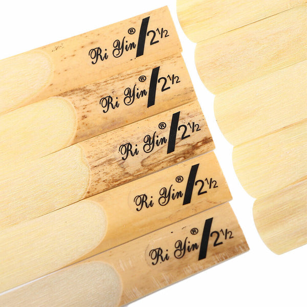 10pcs Saxophone Reeds Alto Sax Reed Sax Bamboo Reeds Strength 2.0 2.5 AU Stock