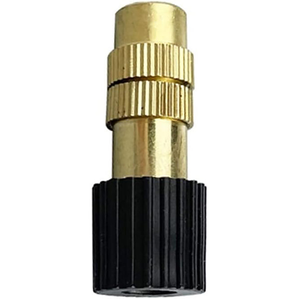 10pcs Brass Misting Nozzles Set For Outdoor Cooling Water Mist Fog Spray System