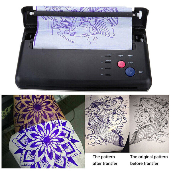 100X Tattoo Stencil Transfer Paper Spirit Thermal Carbon Tracing Copier Supplies
