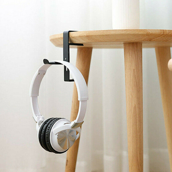 Metal Earphone Headset Desks Display Stand Hanger Holder Headphone Bracket Hook