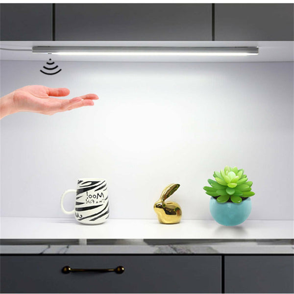 3PCS LED Motion Sensor Under Closet Light Night Light Wireless Magnetic Strip AU