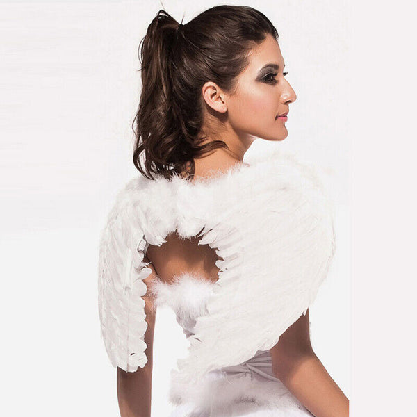 Kids Feather Fairy Wings – Angel Costume Wings for Book Week & Halloween