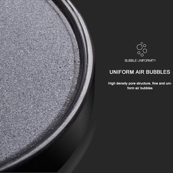 10/13cm Air Bubble Disk Stone Aquarium Aerator Fish Tank Pump Hydroponics Oxygen