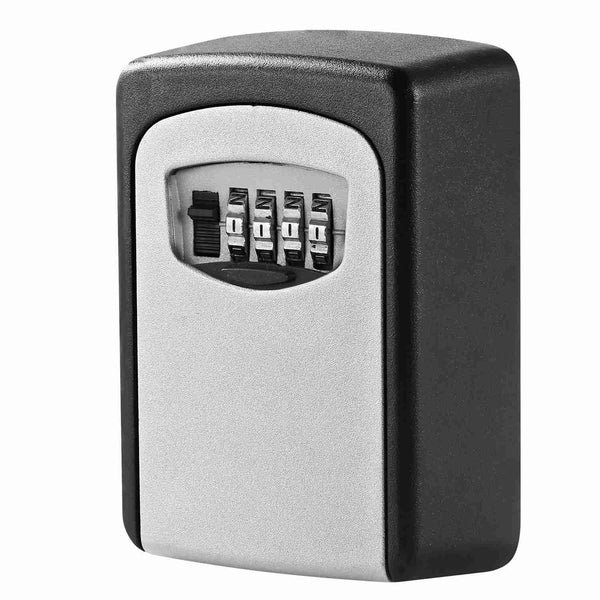 2PCS Wall Mounted Key Lock Box 4 Digit Combination Security Storage Safe