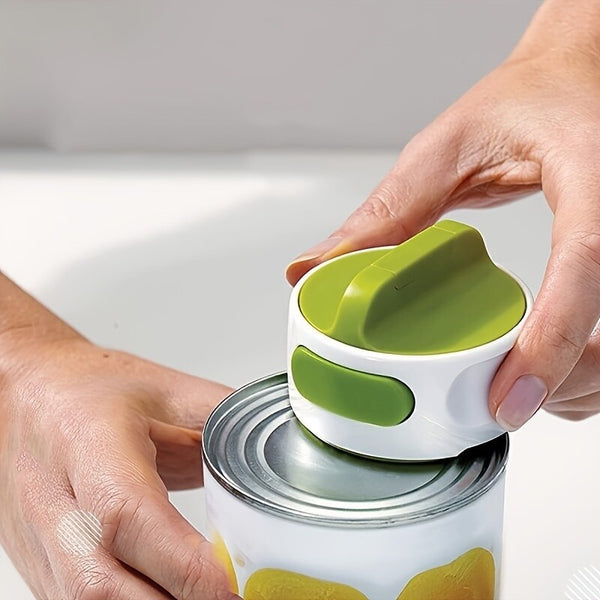 Manual Twist Can Opener – Multi Purpose Handheld Kitchen Tool for Easy Jar and Can Opening