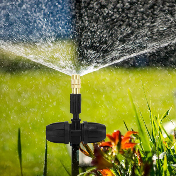 10pcs Brass Misting Nozzles Set For Outdoor Cooling Water Mist Fog Spray System