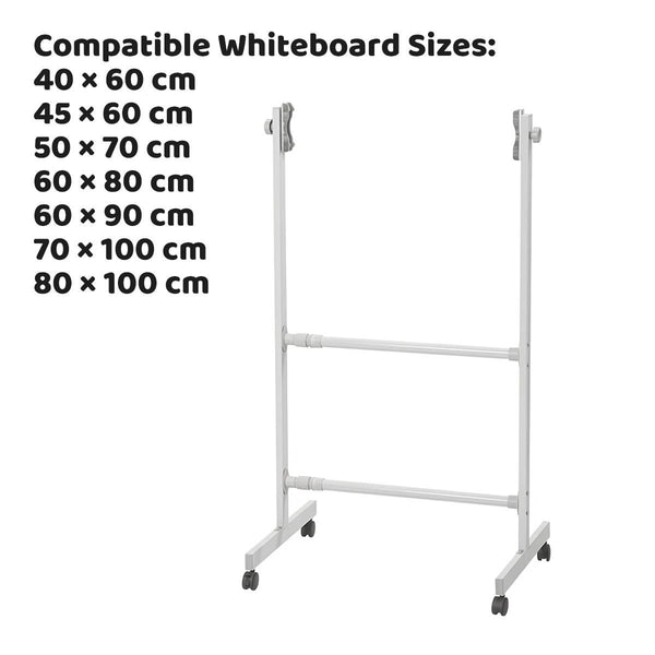 Mobile Whiteboard Stand Rolling Whiteboard Frame Office Whiteboard Stand Premium