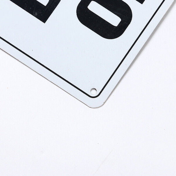 ** FREE SHIPPING ** WARNING BEWARE OF DOG Sign 200 x 300mm Aluminium Signs