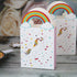 10/50 Paper Unicorn Bag Treat Gift Loot Bag Candy Box Kids Birthday Party Favour