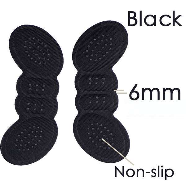 2 Pairs Heel Insole Heel Protectors Heel Pads Shoe Liner Shoe Inserts Heel Grip