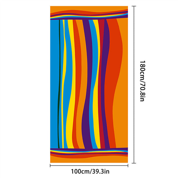 100x180cm Microfiber Bath Beach Towel Gym Sport Footy Travel Yoga Swimming