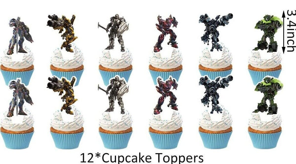 Transformers Party Set Party Supplies Kids Birthday Decoration