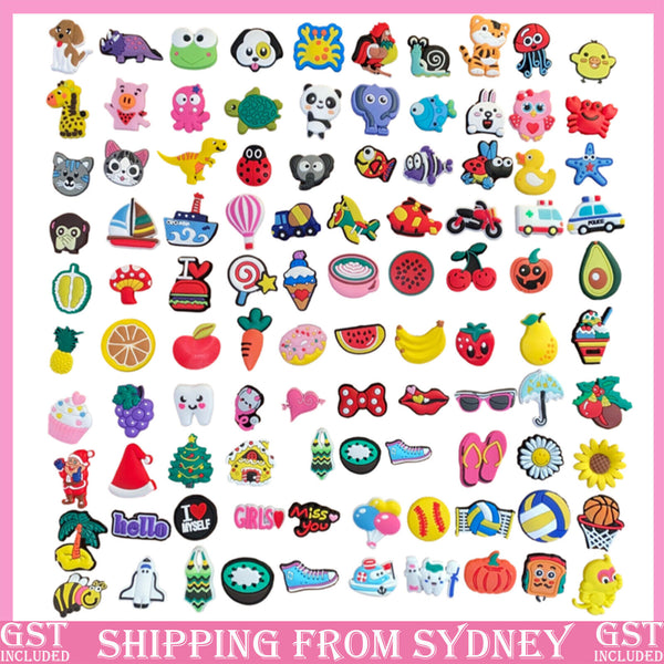 Shoe Charms for Girls Teens,Random Different Cute Shoe Decoration Charms