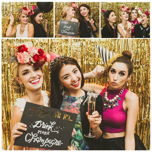 2M Tinsel Curtain Foil Metallic Fringe Backdrop Party Door Decorations Event New