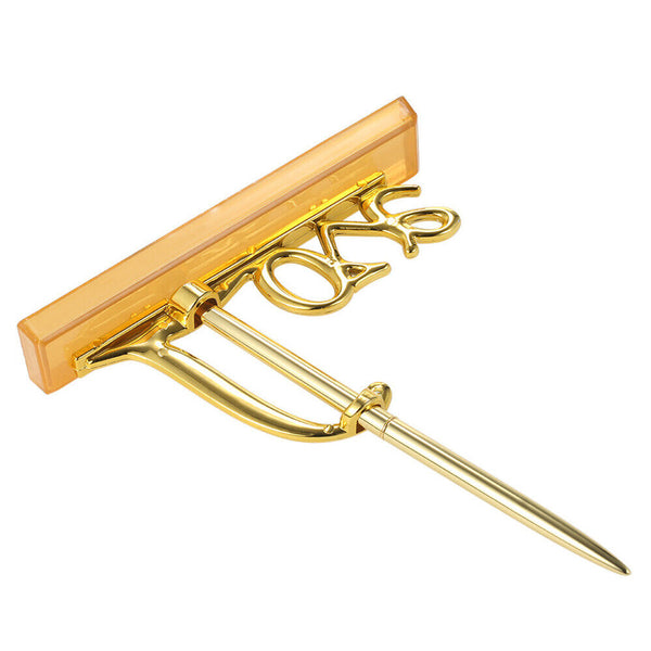 Wedding Signing Pen with Gold Plated Love Holder Party Pen Set Engagement Favors