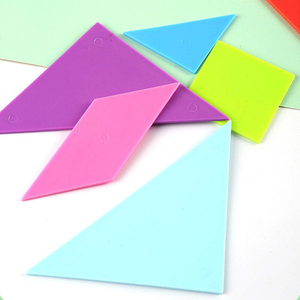 Kids Intelligence Educational Children Puzzle Toy Tangram Shape