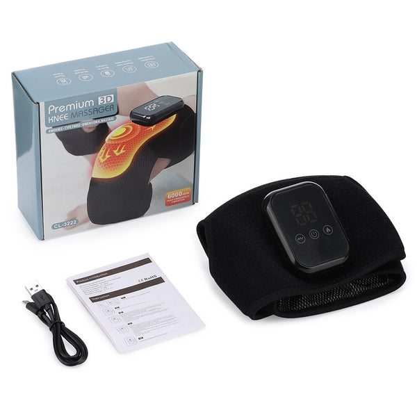 Heated Knee Wrap Electric Joint Massager Pain Relief