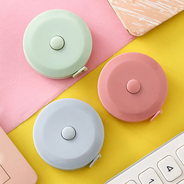 1.5m Retractable Body Measuring Soft Ruler Sewing Cloth Tailor Tape Measure AUS