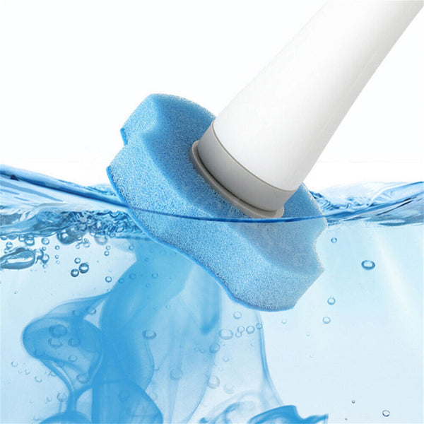 Disposable Toilet Brush Set Toilet Bowl Cleaning System Cleaners with 20 Refills