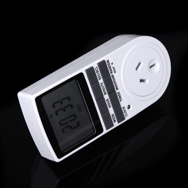 Timer Switch 240V Day Week Socket Power Electric Automation Digital LCD Display