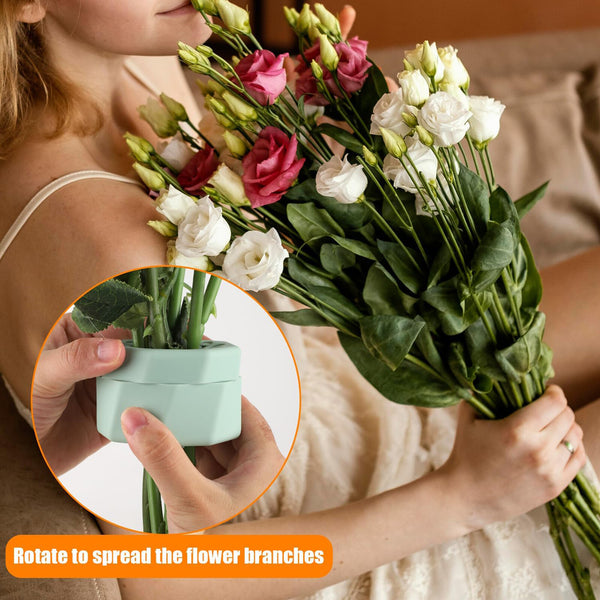 8PCS Spiral Ikebana Stem Holder Flower Arrangement Vase Support