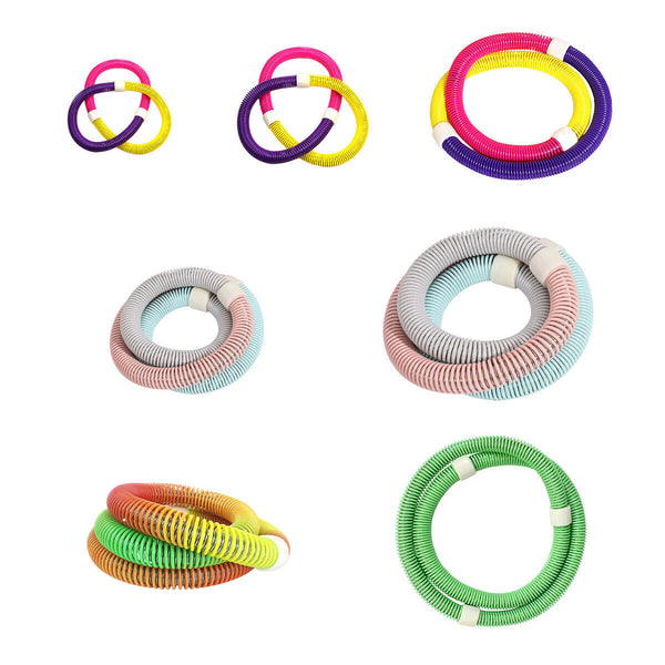 Soft Hula Hoop Adjustable Fitness Exercise Slimming Waist Ring for Adults AU