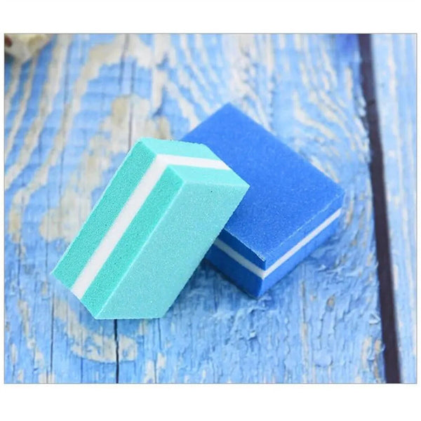 50PCS Mini Nail File File Beauty Polishing Block Nail Polish Nail Sanding Buffer