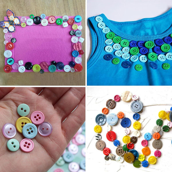 Silicone Button Shape Resin Mold Epoxy Jewelry Making Mould DIY Craft Cake Decor