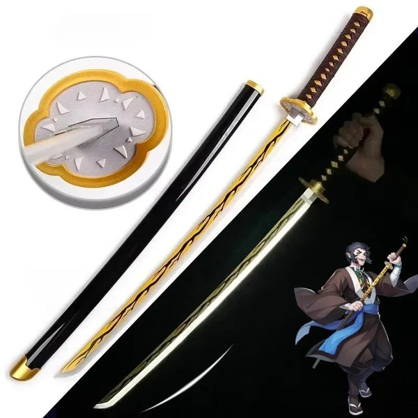 Demon Slayer LED Light Up Katana Sword Tanjiro Rengoku Cosplay Gift