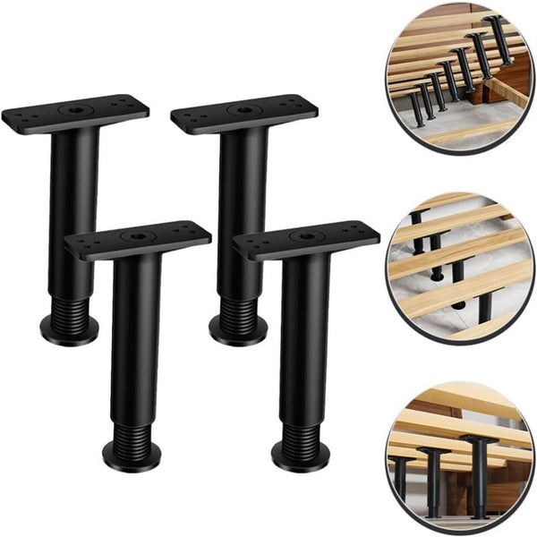Adjustable Telescopic Bed Beam Support Furniture Leg Load Bearing Bracket
