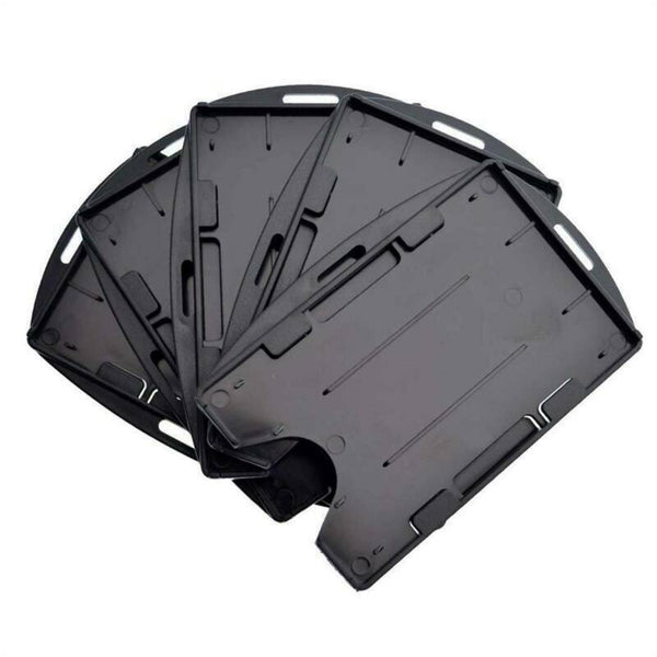 10x Double Sided Rigid Plastic ID Holder Card Badge Sleeve Protector Case Cover