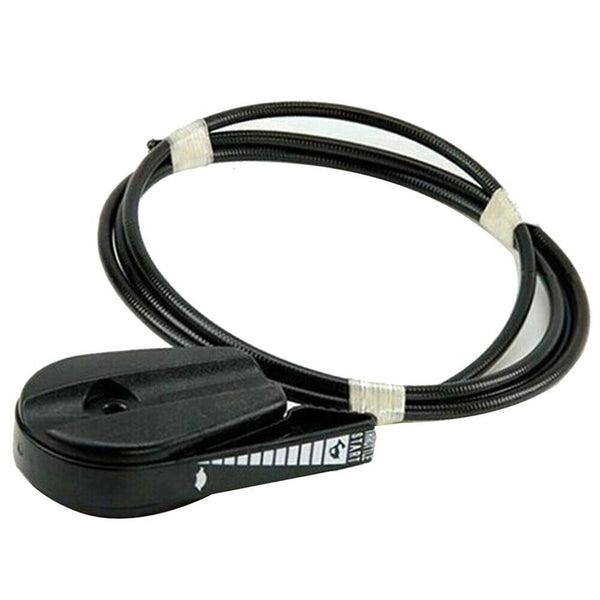 2X LAWN MOWER THROTTLE CONTROL HEAVY DUTY COATED CABLE FOR VICTA MASPORT ROVER