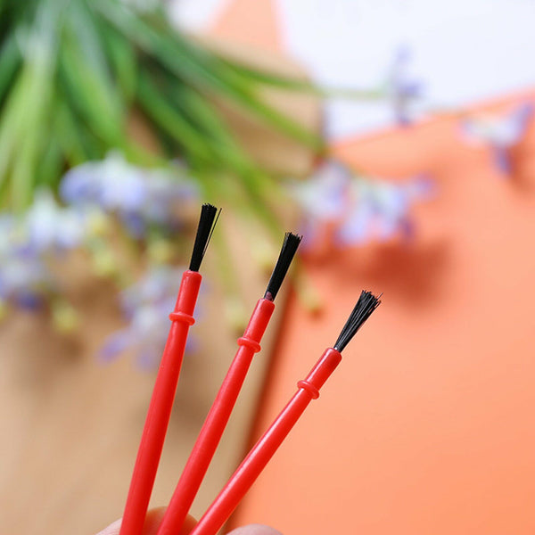 20pcs Kids Paint Brush Set Bulk Kids Brushes Rainbow Colours Kids Craft Brushes
