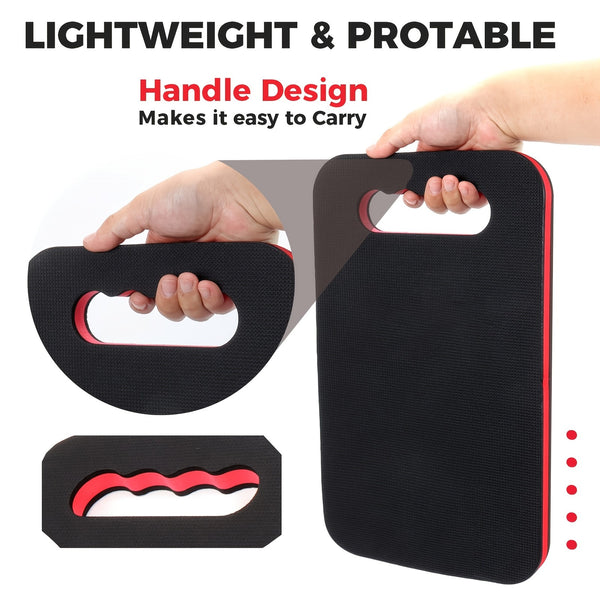 Extra Thick Kneeling Pad with Carry Handle | Portable EVA Garden & Work Knee Cushion
