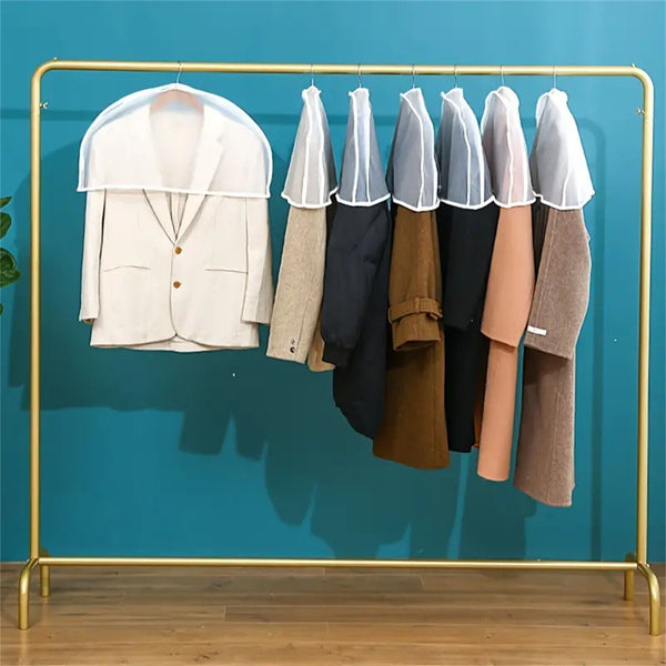 Dustproof Clothes Cover Transparent Hanging Wardrobe Storage Bag Set AU