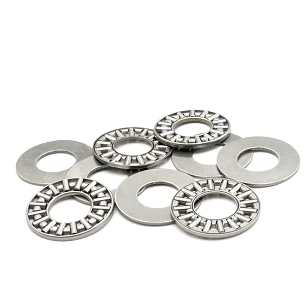 2/4/6/8Pcs Thrust Needle Roller Bearings 20x25x2mm with Washers Bearing Roller