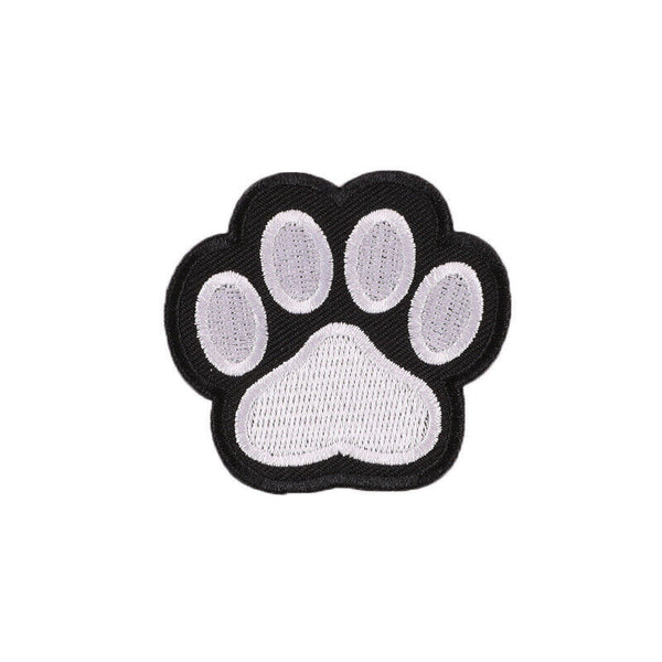 2023 Iron on Patches Paw Print Cat Dog Paw Print DIY Embroidery Patches AU STOCK