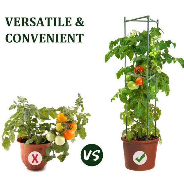 12/24PCS Stake Arms For Garden Tomato Cage Plant Growth Aid Support Plant Stem