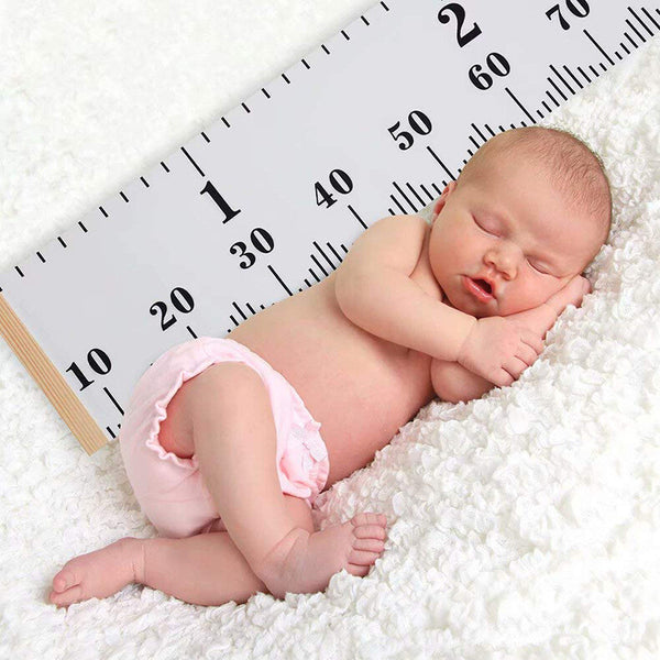 Kids Height Chart Wall Sticker Growth Measurement Ruler Nursery Wall Decal