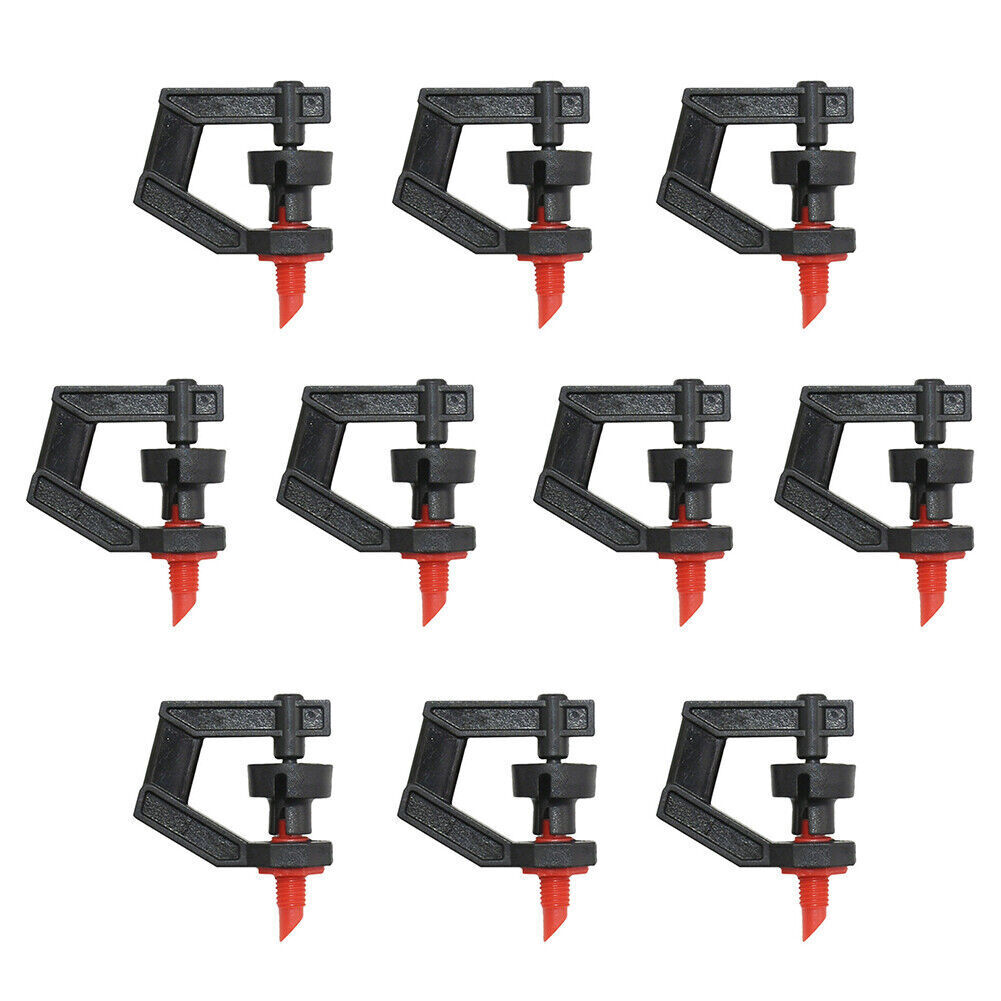 10/20X Full 360° Micro Sprinkler Irrigation Watering System Poly Tube AU Black A